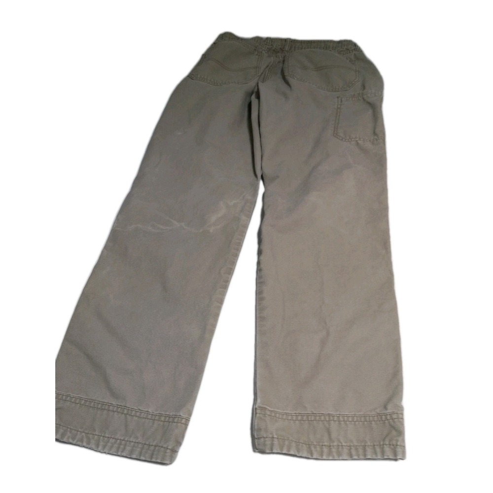 Outdoor Life Pants Mens 36x34 Khaki Canvas Work Utility Hiking‎ Carpenter Cotton